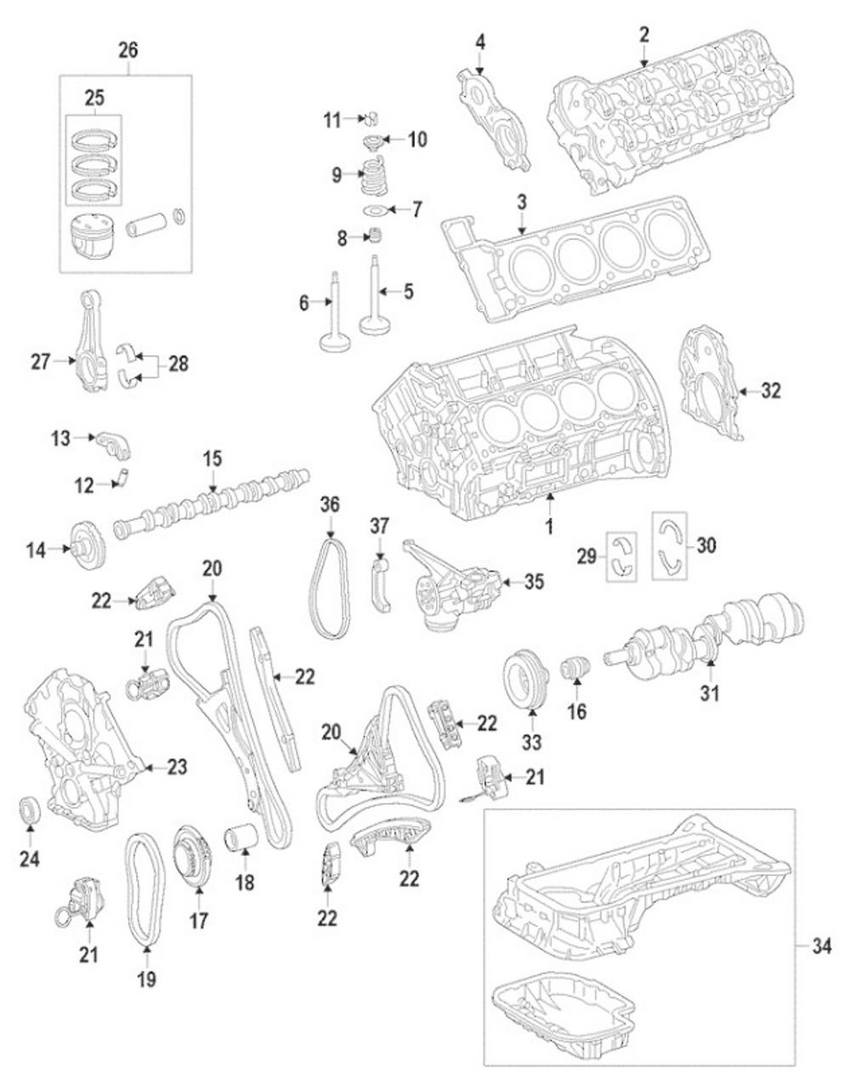 Mercedes Engine Valve Spring 2760530720